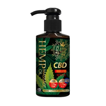 CBD Hemp Massage Oil Classic