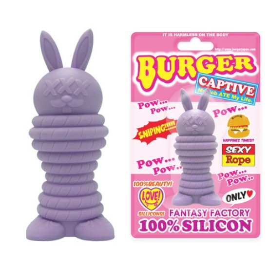 Burger Rabbit Pow Purple