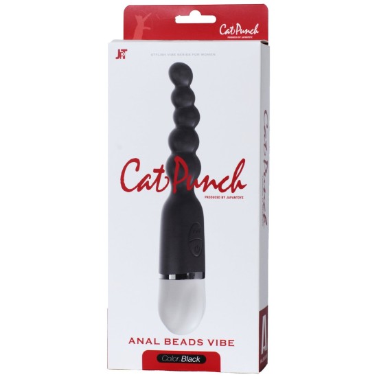 Cat Punch　A ANAL BEADS VIBE BLACK