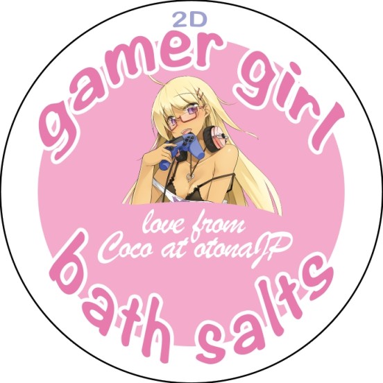 Gamer Girl Bath Salts featuring Coco (Peach)