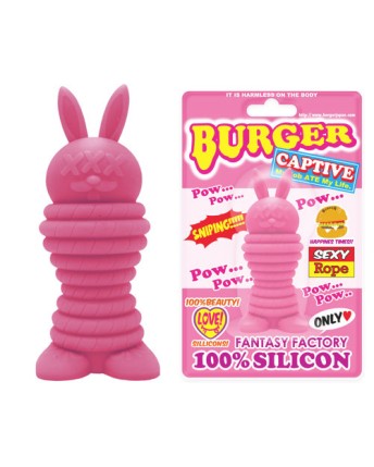 Burger Rabbit Pow Pink