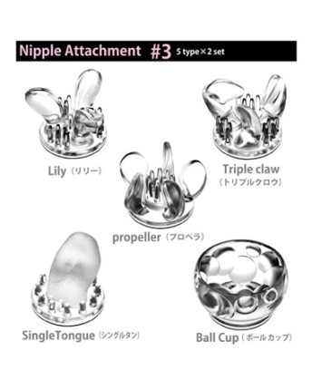 Nipple Attachment Set 3