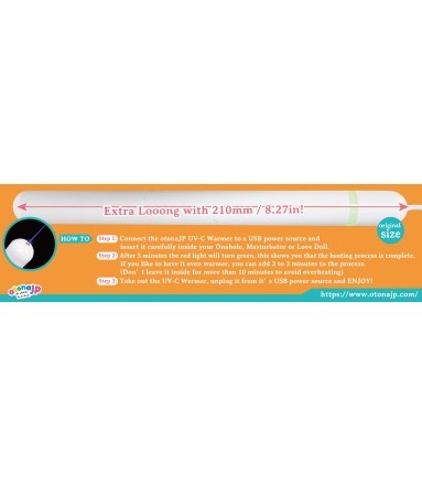 otonaJP UV-C Onahole Warmer
