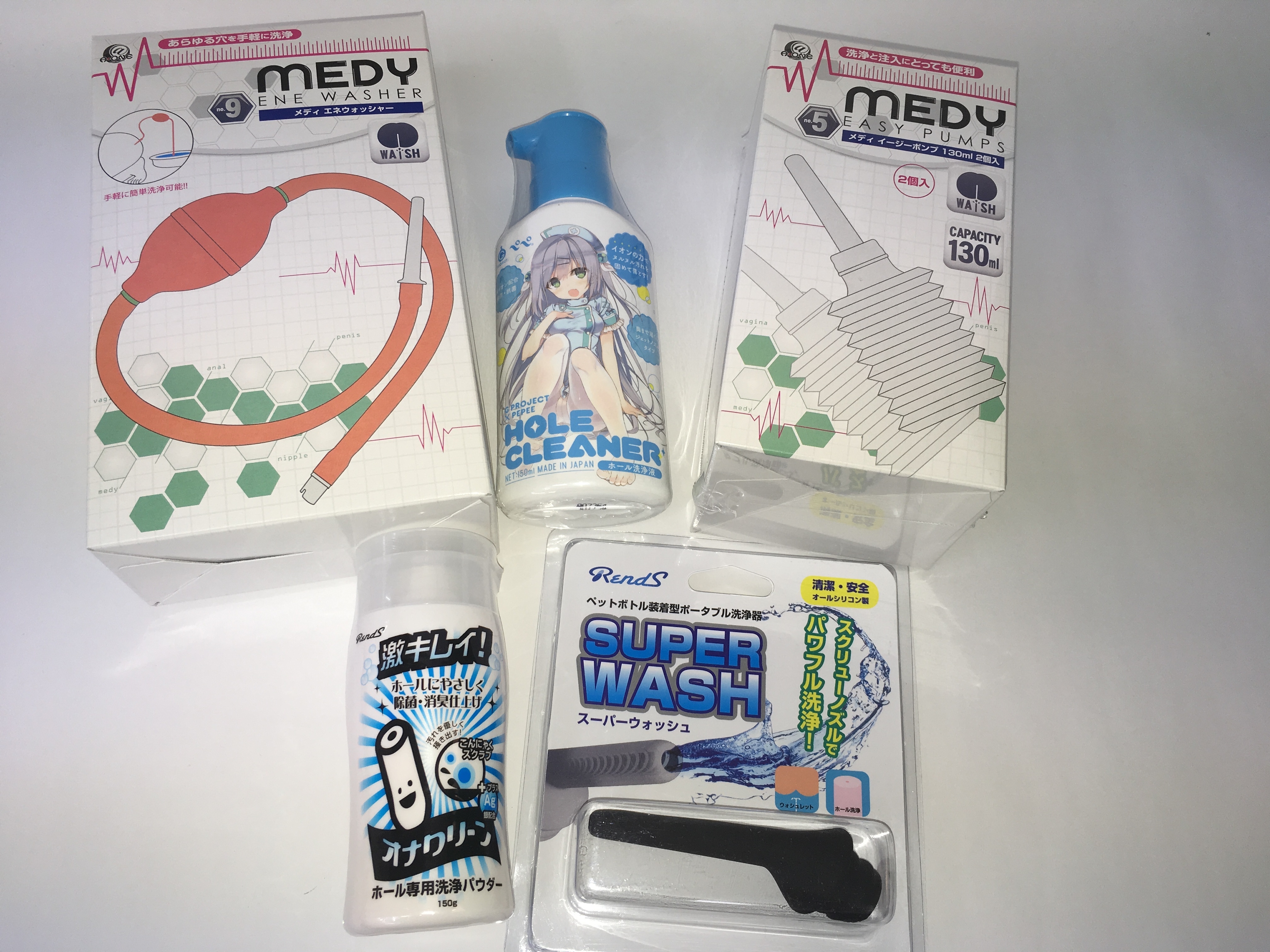Maintenance Goods to clean and store your Onaholes and Sex Toys